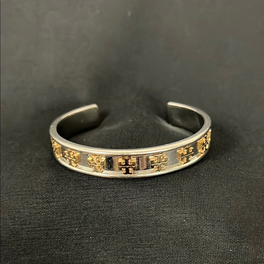 Tory Burch Silver and Gold Bracelet